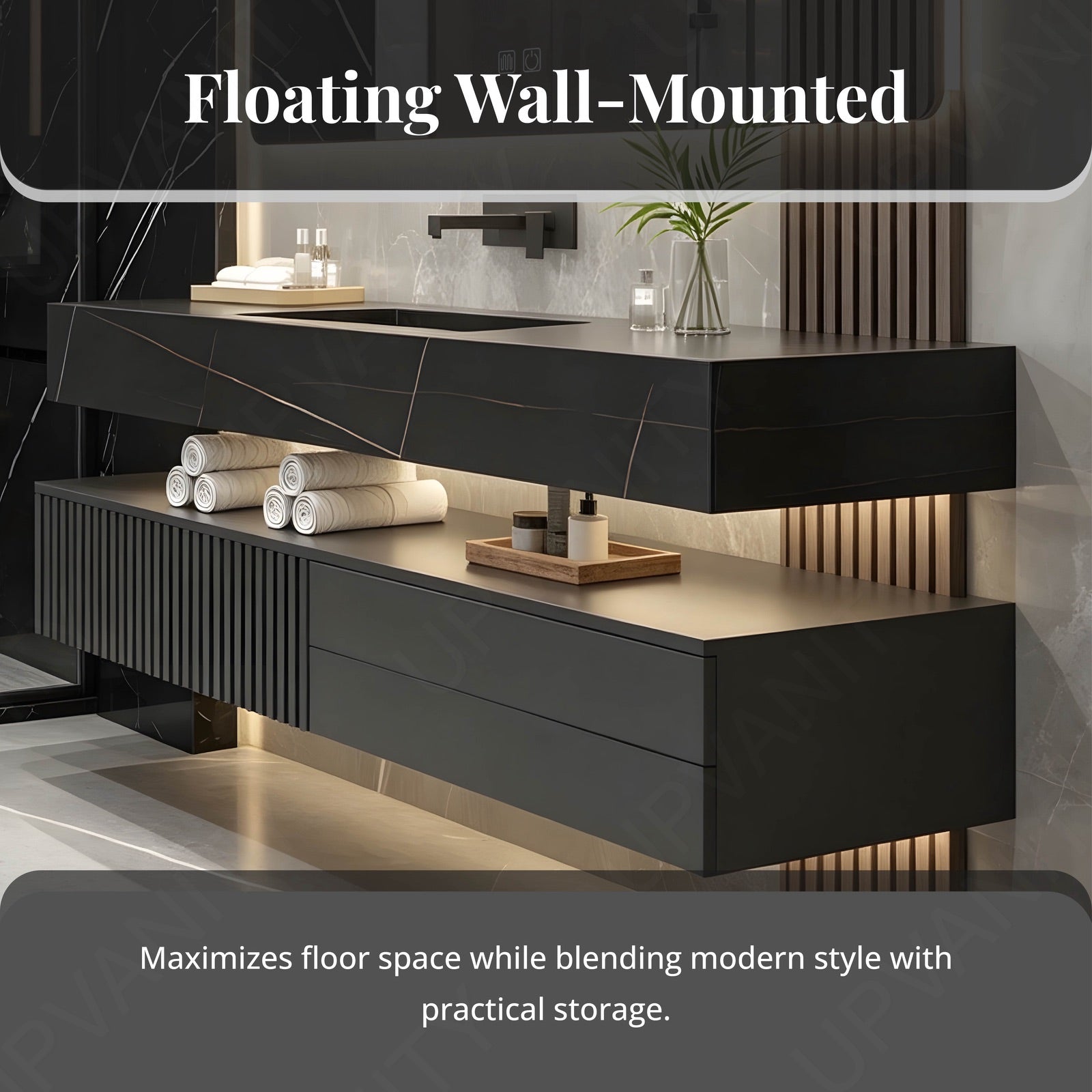 Single Sink - Bathroom Vanity Sets - UpVanity